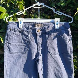 LEVIS flare purple pants.